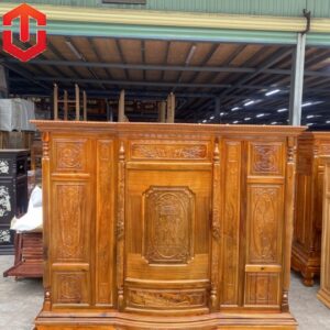 TỦ THỜ TRÀM 6 CHÂN 1M75