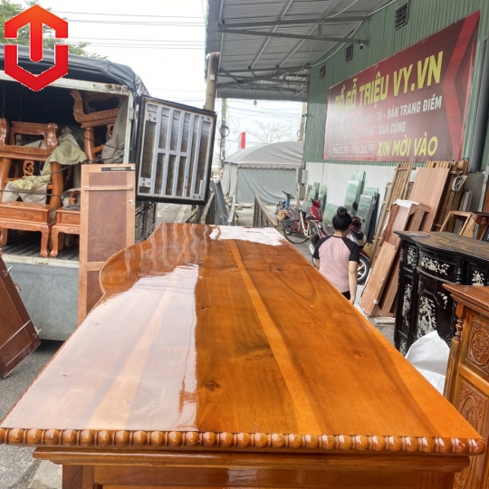 TỦ THỜ TRÀM 6 CHÂN 1M75 - Ảnh 5