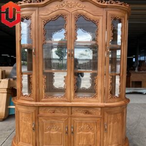 TỦ RƯỢU GÕ ĐỎ 1M6
