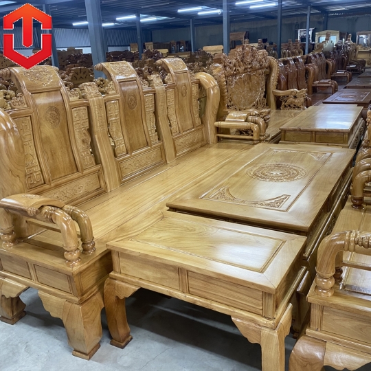 SALON TẦN THUỶ HOÀNG C14 GÕ ĐỎ - Ảnh 2