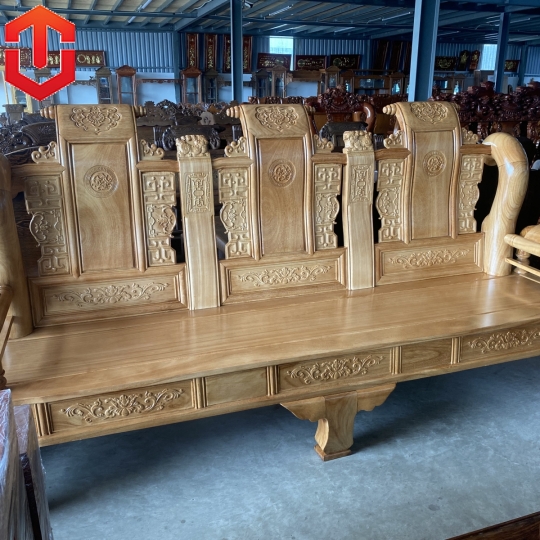 SALON TẦN THUỶ HOÀNG C14 GÕ ĐỎ - Ảnh 3