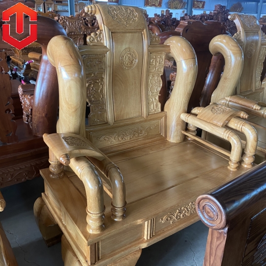 SALON TẦN THUỶ HOÀNG C14 GÕ ĐỎ - Ảnh 4