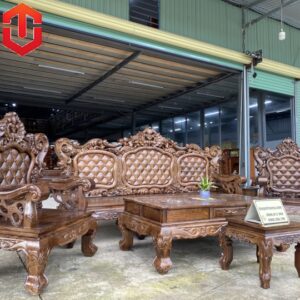 SALON HOÀNG GIA MUN TỰA CARO 6 MÓN