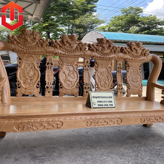 SALON NGHÊ ĐỈNH 4 TỰA C12 6 MÓN - Ảnh 3