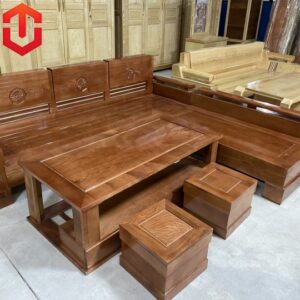 SALON GÓC NHỎ SỒI MÀU ÓC CHÓ