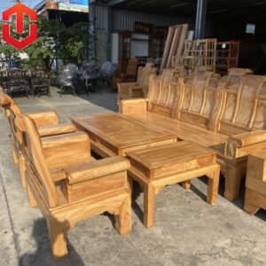 SALON ÂU Á CUỐN THƯ GÕ ĐỎ 6 MÓN