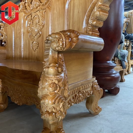 SALON HOÀNG GIA NGUYÊN KHỐI 10F GÕ ĐỎ 10 MÓN - Ảnh 5
