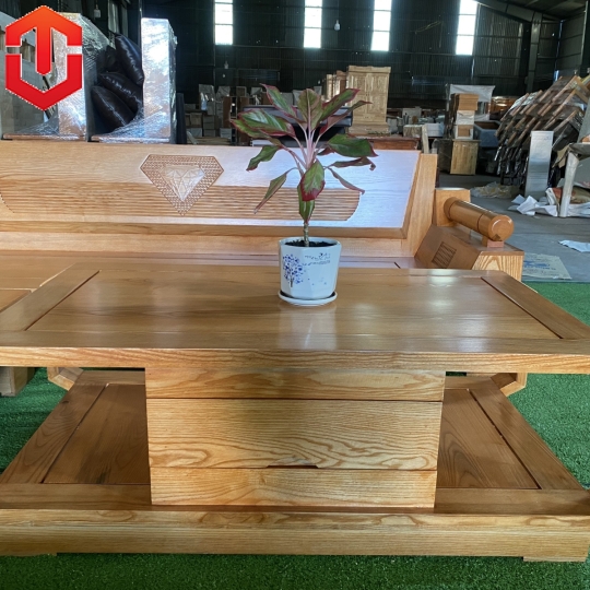 SOFA GÓC KIM CƯƠNG SỒI LAU MÀU HƯƠNG VÀNG - Ảnh 5