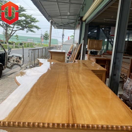 TỦ THỜ BỤNG PHỆ GÕ ĐỎ MẶT CHẠM TAM ĐA 1M6 - Ảnh 7