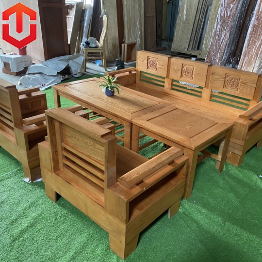 SOFA ĐỐI TRỨNG SỒI LAU MÀU HƯƠNG VÀNG - Ảnh 15