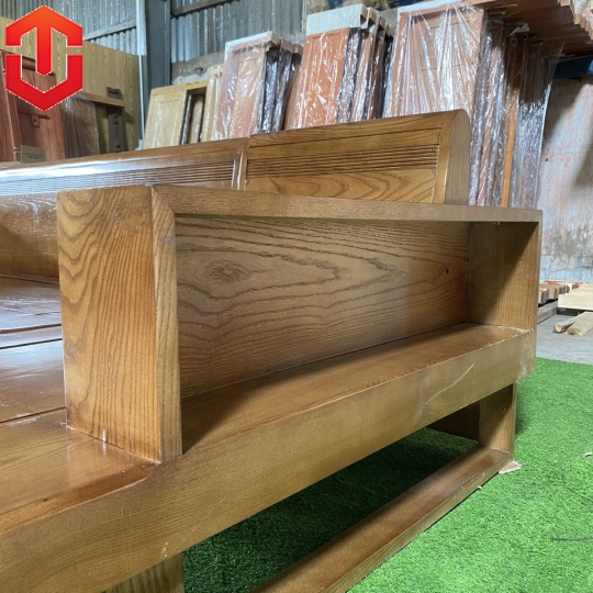 SOFA GÓC ĐÙI GÀ SỒI LAU MÀU ÓC CHÓ - VẾ PHẢI - Ảnh 13