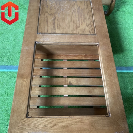 SOFA GÓC ĐÙI GÀ SỒI LAU MÀU ÓC CHÓ - VẾ PHẢI - Ảnh 3
