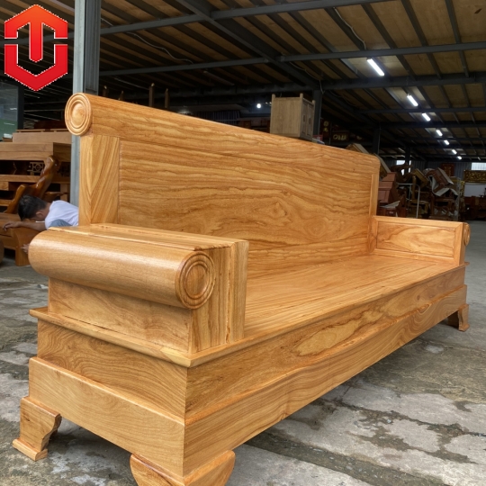 SOFA ĐỐI PHÁO GÕ ĐỎ 6 MÓN - Ảnh 7
