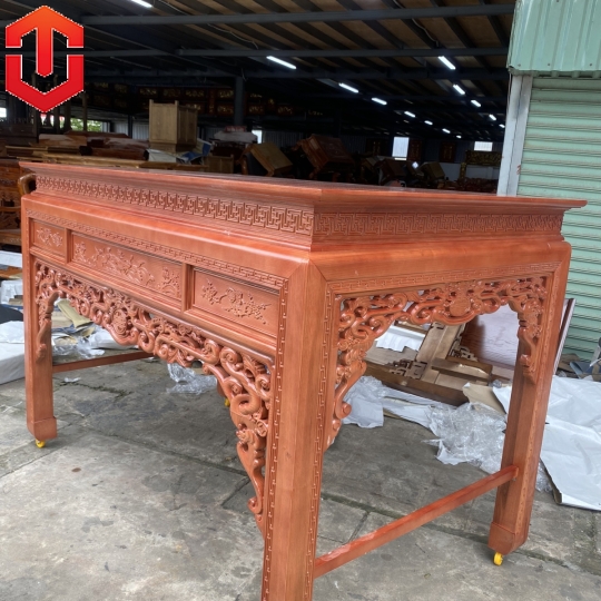 BÀN CÚNG SỒI 1M97 TAM CẤP + TỦ CƠM - Ảnh 4