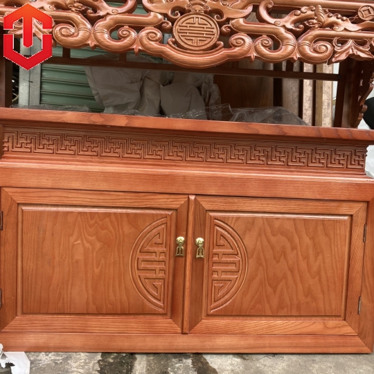 BÀN CÚNG SỒI 1M97 TAM CẤP + TỦ CƠM - Ảnh 7