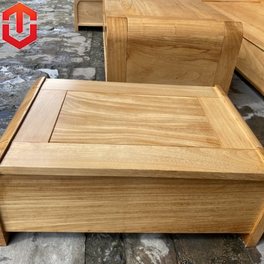 SOFA GÓC CHÂN CUỐN GỖ GÕ ĐỎ - Ảnh 11