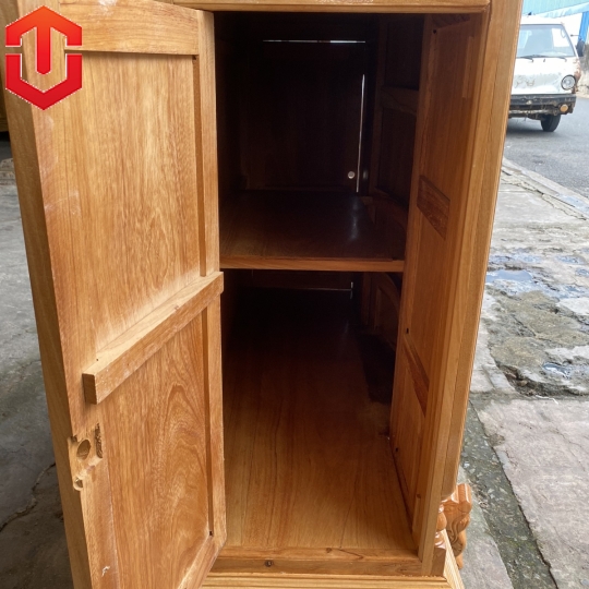 TỦ THỜ GÕ ĐỎ 1M47 6 CHÂN - Ảnh 6