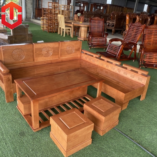 SOFA GÓC NHỎ SỒI 2MX1M8 MÀU XOAN TỰA TRỐNG ĐỒNG - Ảnh 6
