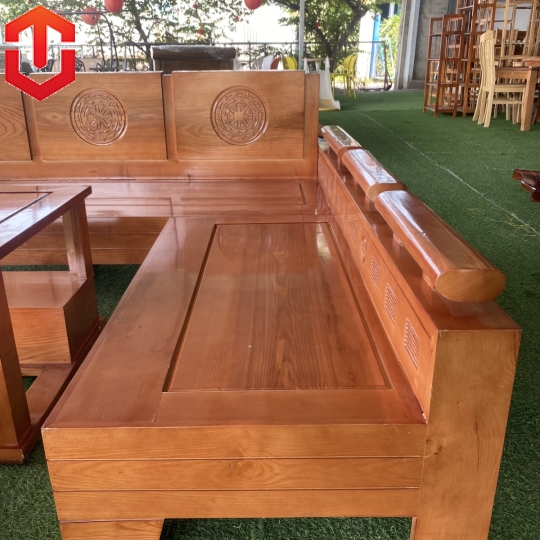 SOFA GÓC NHỎ SỒI 2MX1M8 MÀU XOAN TỰA TRỐNG ĐỒNG - Ảnh 2