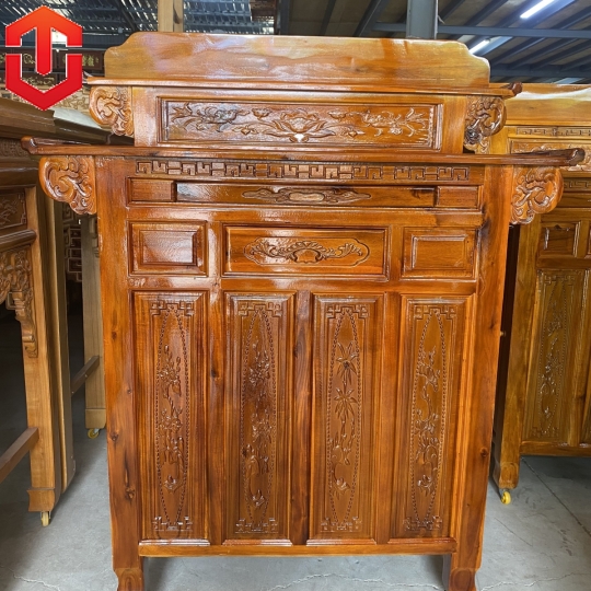 BÀN CÚNG TRÀM 2 TẦNG 1M27 2 CÁNH
