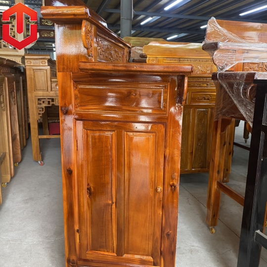 BÀN CÚNG TRÀM 2 TẦNG 1M27 2 CÁNH - Ảnh 3