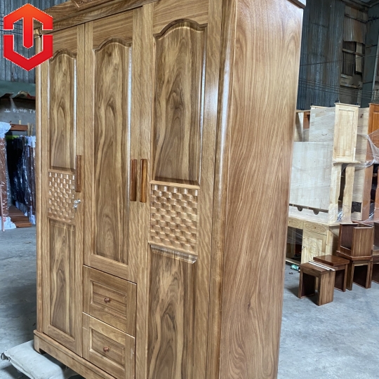 TỦ ÁO HƯƠNG XÁM 3 CÁNH - Ảnh 10