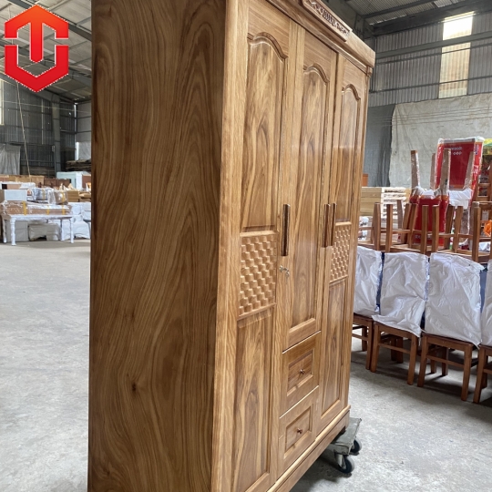TỦ ÁO HƯƠNG XÁM 3 CÁNH - Ảnh 11