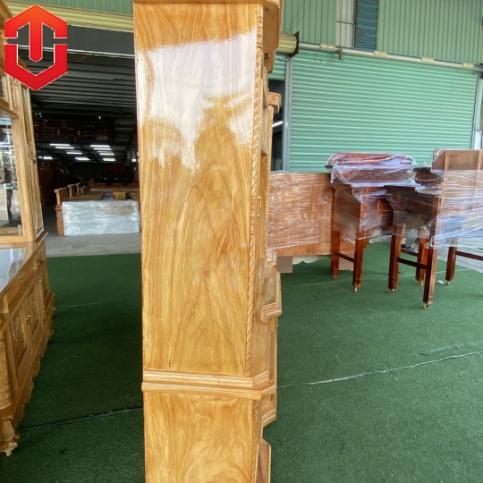 KỆ KIẾM GÕ ĐỎ 2M2 - Ảnh 3