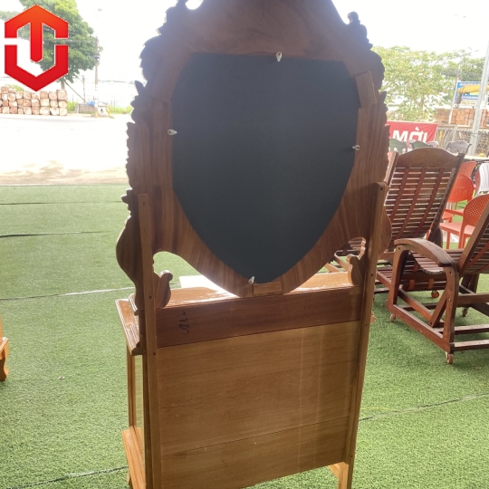BÀN PHẤN TIM GÕ 80CM - Ảnh 6