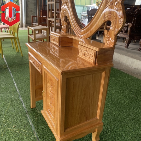BÀN PHẤN TIM GÕ 80CM - Ảnh 4