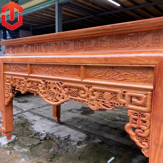 BÀN CÚNG HƯƠNG ĐÁ 1M97 CHÂN VÁT - CHẠM NHƯ Ý ĐẦU TƯ CHO NHỮNG KHOẢNH KHẮC QUÝ GIÁ BÊN GIA ĐÌNH TẠO RA KHÔNG GIAN THỜ CÚNG ẤM CÚNG VÀ SANG TRỌNG MANG LẠI SỰ BÌNH AN VÀ HẠNH PHÚC CHO MỌI THÀNH VIÊN TRONG GIA ĐÌNH - Ảnh 3