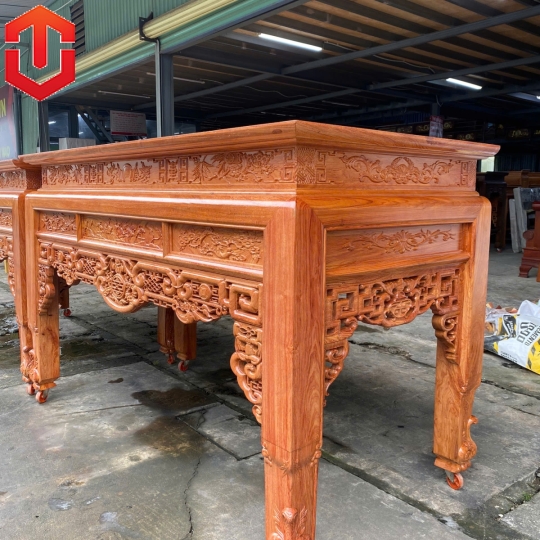 BÀN CÚNG HƯƠNG ĐÁ 1M97 CHÂN VÁT - CHẠM NHƯ Ý ĐẦU TƯ CHO NHỮNG KHOẢNH KHẮC QUÝ GIÁ BÊN GIA ĐÌNH TẠO RA KHÔNG GIAN THỜ CÚNG ẤM CÚNG VÀ SANG TRỌNG MANG LẠI SỰ BÌNH AN VÀ HẠNH PHÚC CHO MỌI THÀNH VIÊN TRONG GIA ĐÌNH - Ảnh 5